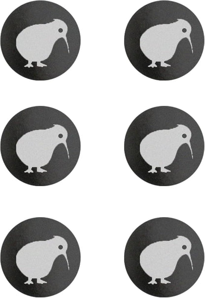 Wool Dryer Balls XL, 100% New Zealand Organic Wool - Reusable Natural Fabric Softener for Laundry, Dryer Sheets Alternative - Prevent Wrinkles and Anti Static (Black, 6-Pack)