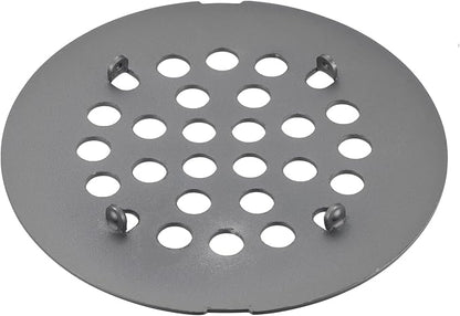 rrajj 4-1/4 (4.25) Inch(108mm) Round Snap-in Shower Floor Drain Cover Replacement Cover (Antique Brass)