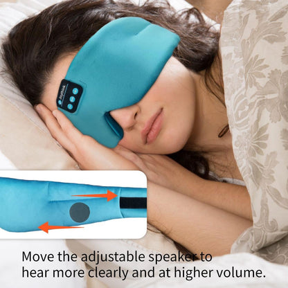 Joythink Sleep Headphones Bluetooth Sleep Mask Silk Kids Children Wireless Headband Headphones for Sleeping Travel Adjustable Sleeping Eye Mask with Thin Speaker