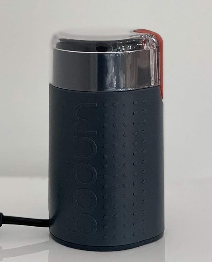 Bodum Bistro Electric Blade Coffee Grinder, Gray