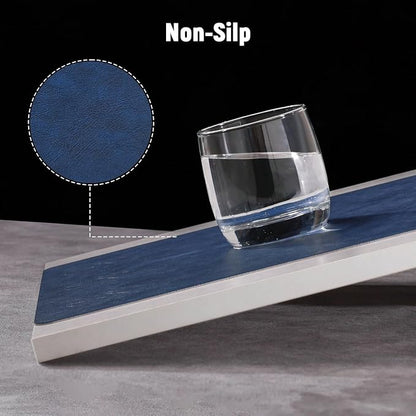 Vinyl Placemats Set of 4, Dual Sided Place Mats