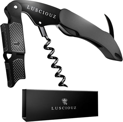 Zero Resistance Corkscrew Silent Wine Bottle Opener Waiters Corkscrew Wine Key Made in Japan