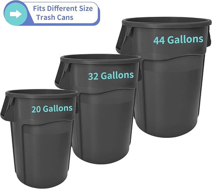 MOLIGOU 12 Pockets Trash Can Caddy Bag, Garbage Bin Caddy Organizer for Cleaning Tools and Supplies, Fits 20-44 Gallon Can