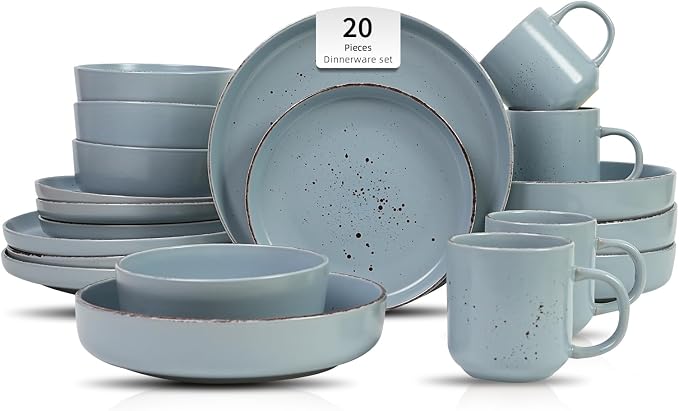 HomeVSS 20-Piece Dinnerware Set
