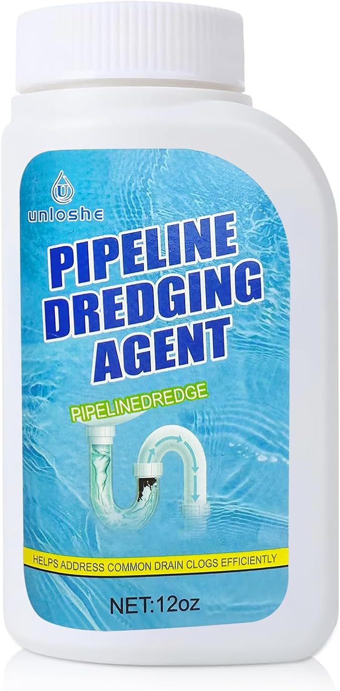 Pipeline Dredging Agent, Drain Clog Remover, Powerful Unclog Sink Drain Cleaner, for Kitchen Bathroom Sinks, Tubs Pipe Cleaning Tool (1PCS)