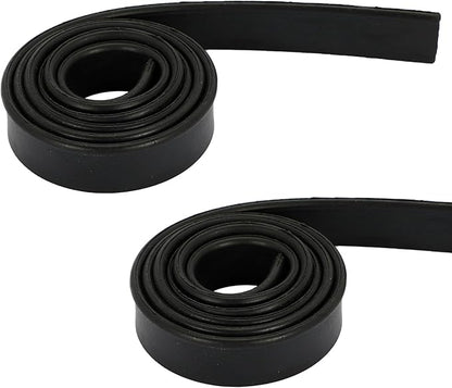 2 Rolls of 41 Inch Rubber Squeegee Replacement Blades for Window, Glass, and Shower Door Cleaning