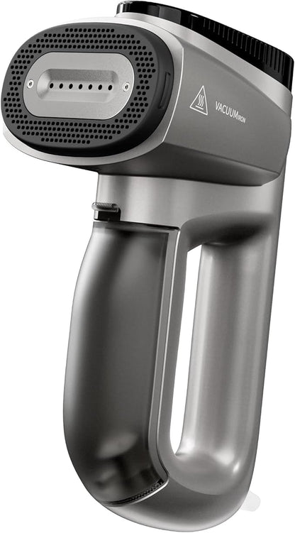 GKJ Steamer for Clothes, Handheld Vacuum Steamer 2300 Pa Suction, Portable Travel Steamers for Clothes, Steaming & Ironing 2 In 1, Auto-Grip, Removes Wrinkle