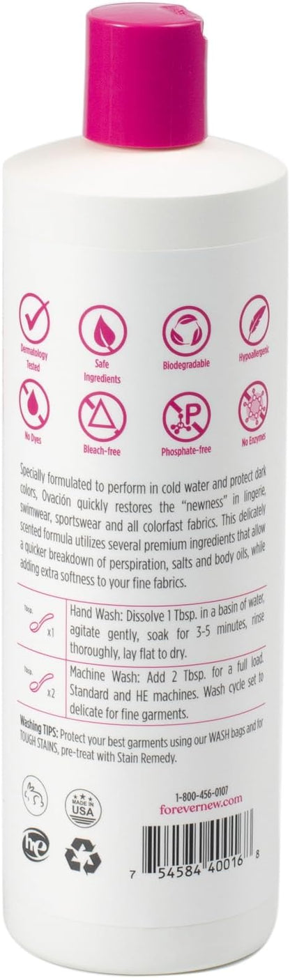 Ovacion by FOREVER NEW Liquid Laundry Detergent - Fine Delicates Wash - Scented, 16 Fl Oz