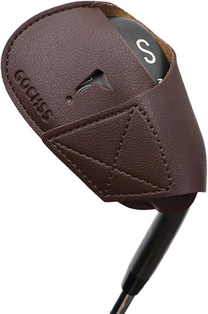 I Golf Iron Headcovers 10pcs PU Fit Both Right-Handed Clubs Golf Club Protector for Titleist Callaway Ping Taylormade Fit More Brands Golf Iron.