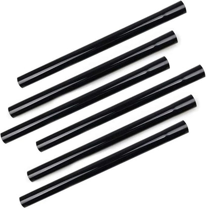 6 Pcs 1.25inch Universal Vacuum Extension Wand Vacuum Attachments 1 1/4 inch, 1 1/4" Friction Fit Extension Wand, Vacuum Cleaner Extension Tube
