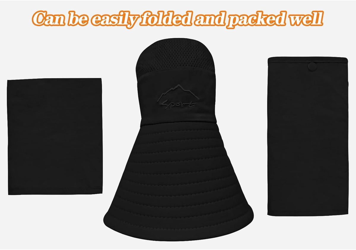 Sun Hats for Men Women Fishing Hat UPF 50+ Breathable Wide Brim Summer UV Protection Hat