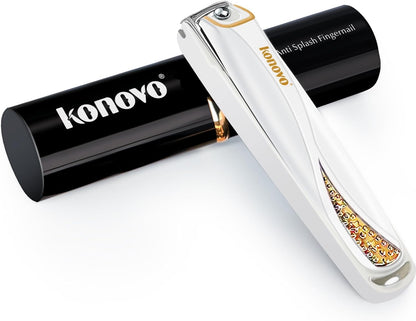 Konovo Nail Clippers for Women Travel,