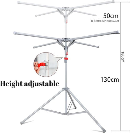 Clothes Drying Rack Foldable & Collapsible Drying Racks Large Capacity Space Saving Indoor Drying Rack for Bedroom,Balcony,Laundry for Indoor/Outdoor