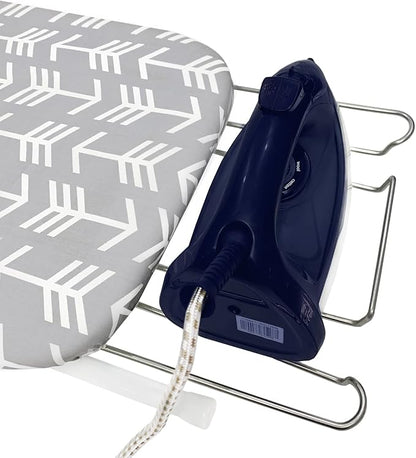 Tabletop Ironing Board with Folding Legs, Portable Small Ironing Board with Extra Thick Heavy Duty Cotton Padding Cover, Space Saving Mini Iron Board for Dorms, Laundry and Craft Room