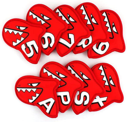 Palette Golf Iron Covers / 9pcs Set/Golf Head Covers/Golf Club Covers