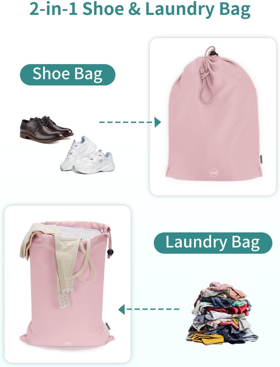 WANDF 7 Set Compression Packing Cubes for Travel, Shirt Folder for Wrinkle-Free, Suitcase Organizer Bags Set for Carry-On Checked Luggage Duffle Bag Women Men(Pink)