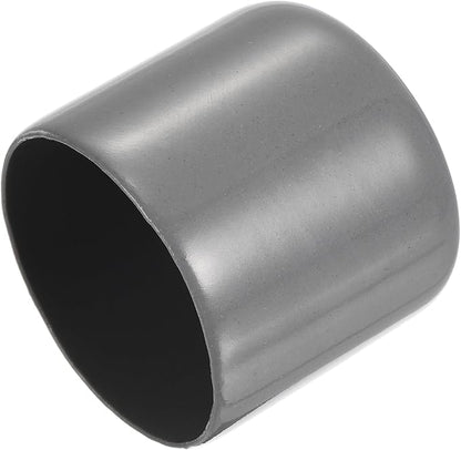 uxcell 20pcs Rubber End Caps 33mm ID Vinyl Cap Cover Screw Protectors Dark Grey