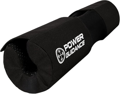 POWER GUIDANCE Barbell Squat Pad - Neck & Shoulder Protective Pad Anti-Skid Points for Squats, Lunges, Hip Thrusts, Weightlifting - Fit Standard and Olympic Bars