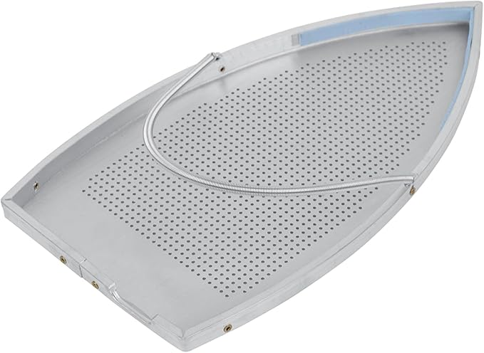 Aluminum Iron Plate Cover,Slick Cover Iron Protector for Ironing,9.1 X 4.84 in Ironing Shoe for Clothes Pressing Prevents Burn Sticking and Iron Plate Protection