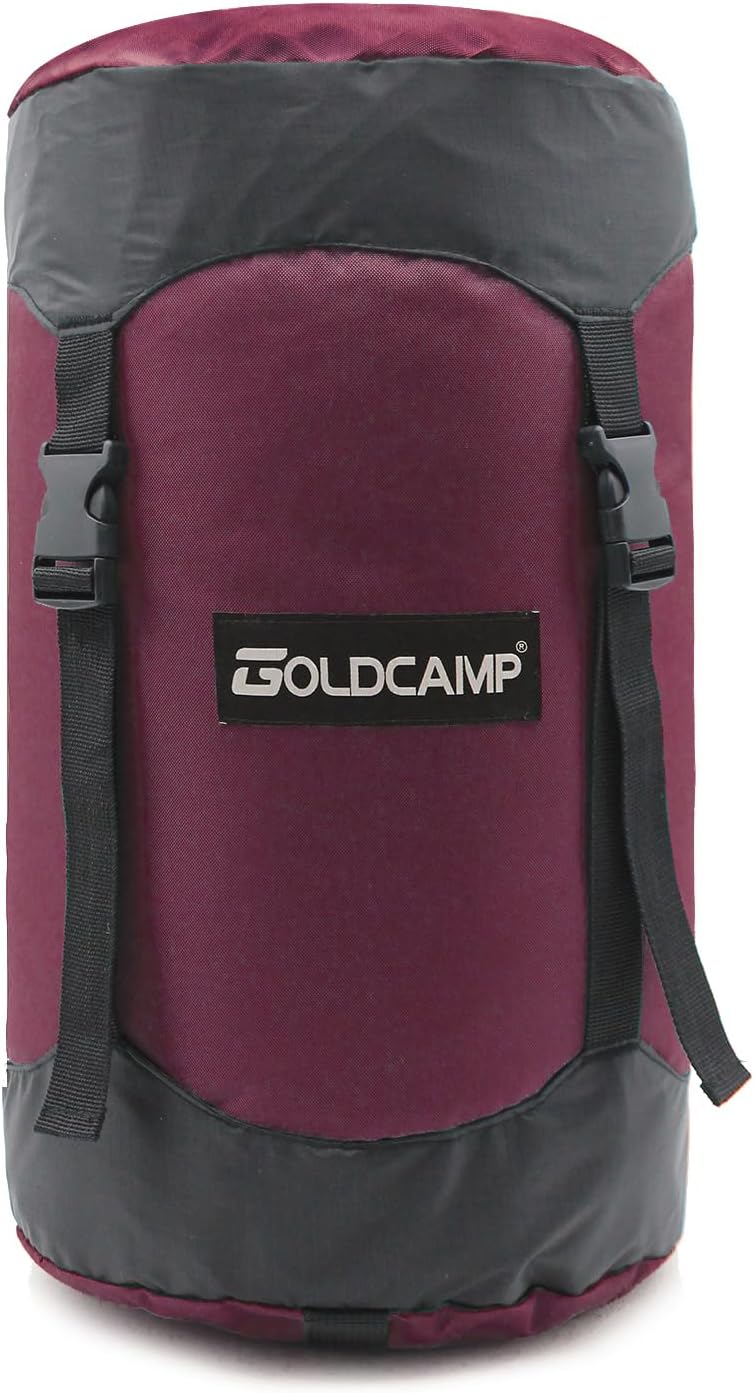 Outdoor Storage Stuff Sacks, Camping Gear Organizer (red, M)