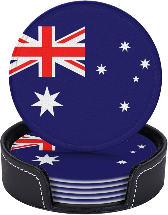 Australian Flag, Coasters for Drinks