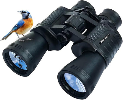 30x50 High Powered Binoculars for Adults, Waterproof Compact Binoculars with Low Light Vision for Bird Watching Hunting Football Games Travel Stargazing Cruise, Christmas Birthday Gifts for Men
