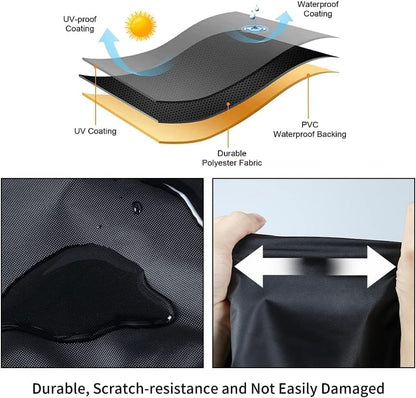42 Inch Grill Cover for DNKMOR Charcoal Grill with Offset Smoker