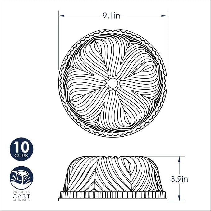 Nordic Ware Bavaria Bundt Pan