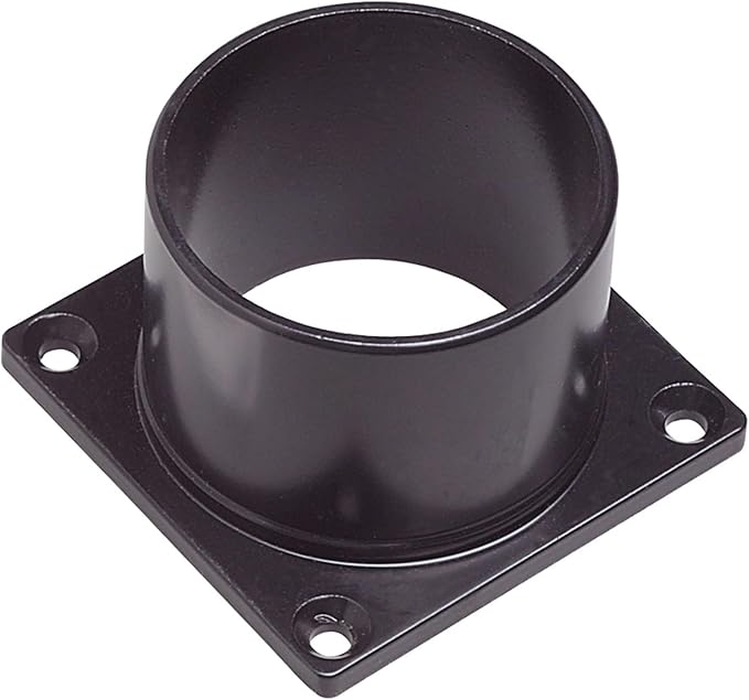 Maple Street Outdoor Post Top Light with 3-Inch Pier Base Mount Fitter, Black – Design House, 590307