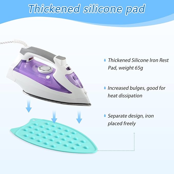 Ironing Mat Portable Ironing Pad Ironing Blanket for Table Top Heat Resistance Double-Side Using Travel Large 47.2 x 27.6 Inch Foldable Halloween Leopard Pumpkin Skull Brown