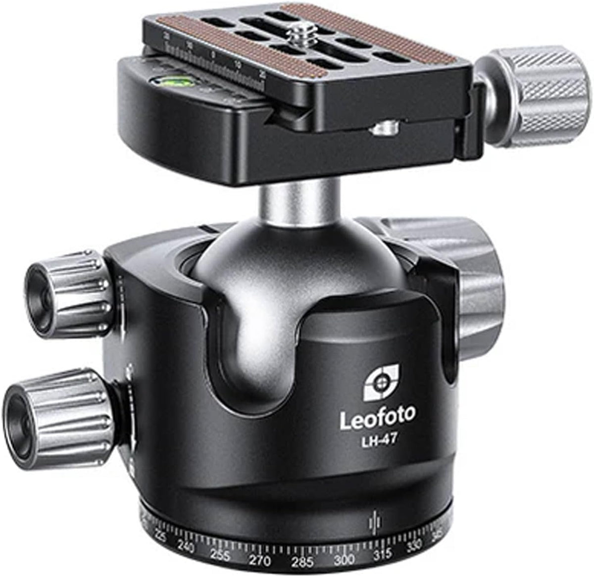 Leofoto Professional Camera Tripod, 63.9" Compact Carbon Fiber Tripod for DSLR Video Camcorder, 5 Leg Sections, 360° Ball Head, Max Load 20KG/44Lb (LS-365CX+LH-47)