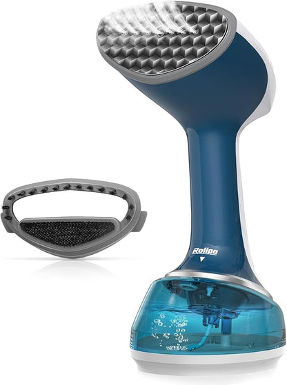 Handheld Steamer for Clothes 1200W, Clothes Steamer with Large 360ml Water Tank, Fast Wrinkle Remover Portable Garment Steamer, Ideal for Home, Office, Travel, Blue