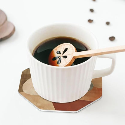 Minimal Abstract Shapes Print Coasters