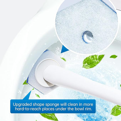 Aimery 100 Counts Blue Disposable Toilet Bowl Cleaning Refills Make Toilet And Bathroom Be Fresh(100, Blue)