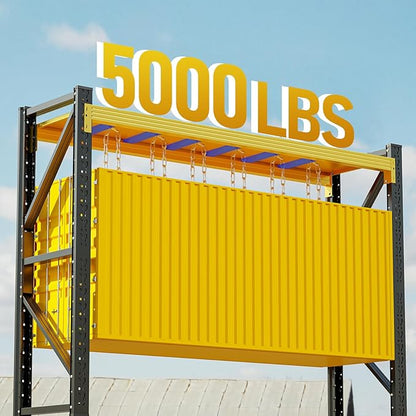 60" W Storage Shelves Heavy Duty, 4 Tier Metal Garage Shelving Units, 5000LBS Heavy Duty Adjustable Shelf, Garage Storage Rack, Industrial Shelving for Shop, Warehouse,60" W x 20" D x 79" H