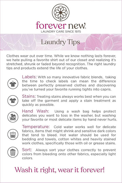 FOREVER NEW Liquid Laundry Detergent – Nontoxic Hypoallergenic Laundry Soap, Safe for Colors & Sensitive Skin - Essential Laundry Supplies, Delicate Fabric Care Wash (Original Scent, 32 fl. oz)