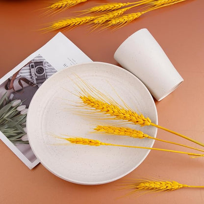 Wheat Straw Dinnerware Sets, Dish Sets