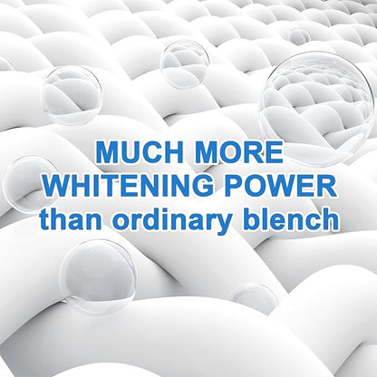 Eco Laundry Whitener Sheets 78 Count – Binbata Unscented High Concentrated Laundry Bleach, Effectively Remove Yellowing & Greying, Safe for Sensitive Skin, Available in all Washing Machines