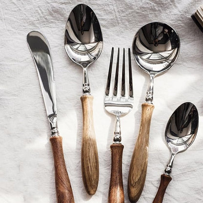 20 Piece Silverware Set Service