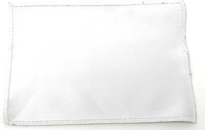 20 Bulk 7" x 5" Blank Tech Cleaning Micro-Fiber Cloths - Ready for Heat Press or Sublimation on One Side (Grey Plush on Back)