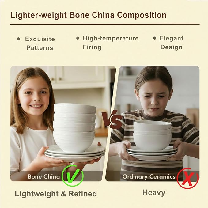 16 Piece Bone China Dinnerware Sets