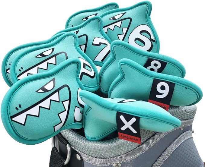 Palette Golf Iron Covers / 9pcs Set/Golf Head Covers/Golf Club Covers