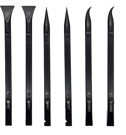 Scraper Small Plastic Scraper Tool, Used in Narrow Spaces and Gaps, Perfect for Removing Oil Stains, Labels, Food, Dirt, Paint, Etc. (6Pcs scrapers)