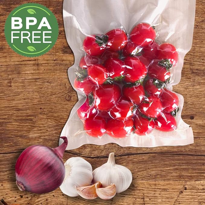 6 Pack 8"x20'(3Rolls) and11"x20' (3Rolls) Vacuum Sealer Bags Rolls with BPA Free and Heavy Duty,Commercial Grade Vacuum Seal Freezer Bags Rolls Compatible with Any Type Vacuum Sealer