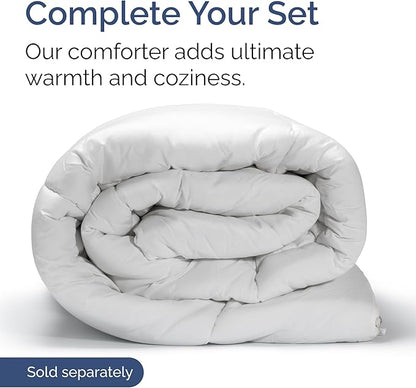 Extra Deep Pocket King Sheets - 4 Piece Breathable & Cooling Bed Sheets - Hotel Luxury Sheet Set - Soft, Wrinkle Free & Comfy - Easily Fits Extra Deep Mattresses - Deep Pocket Light Lavender Sheets