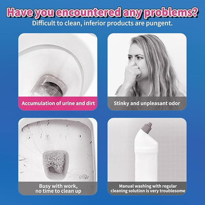 Automatic Toilet Bowl Cleaner Tablets, 30-Pack Long-Lasting Toilet Tank Cleaner for Bathroom, Blue Water Freshener, Prevents Stains & Odor, Safe for All Toilets (30, Blue and green)