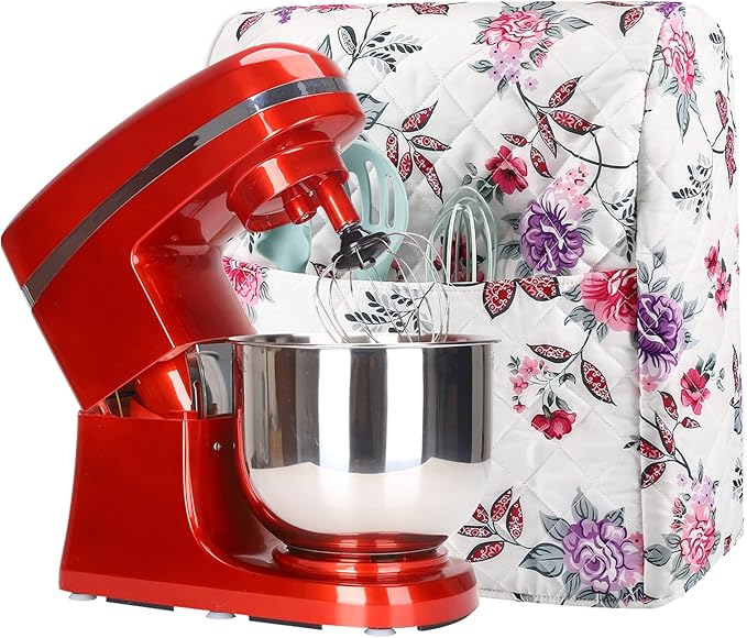 Stand Mixer Cover,Kitchen Mixer Cover Compatible With 5-8 Quart Kitchenaid Hamilton Mixers,Pioneer Woman Kitchen Aid Covers for Stand Mixer,Pioneer Women Kitchen Aid Mixer Assecories