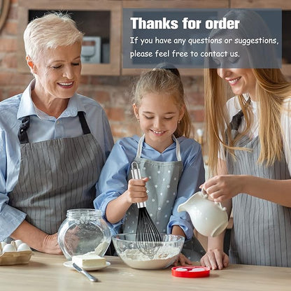 Silicone Whisk,3 pack Professional whisks for cooking non scratch,Stainless Steel & Silicone wisk,plastic rubber whisk for nonstick cookware,small silicone whisk set,black