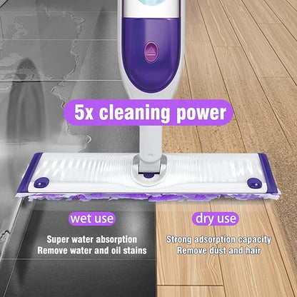 20 Count ‌Disposable Heavy-Duty Power Mop Pads Refills for Swiffer Power Mop ,Replacement Floor Cleaning Refills, Non-Washable & Unscented, Compatible with Swiffer PowerMop (Quick-Absorb, No Residue)
