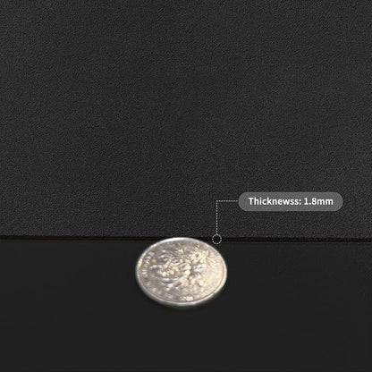 Table Top Protector - 24x44 Inch Waterproof Easy to Clean Can Conceal Flaws Protector The Table Top from Scratches Used for Coffee Table (Black+Black 24x44)